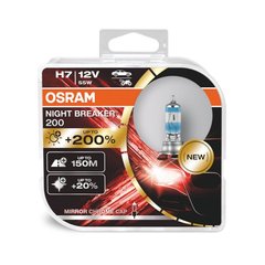 Автомобильные лампы Osram 64210NB200-HCB H7 Night Breaker +200% 55W 12V PX26d HardDuopet