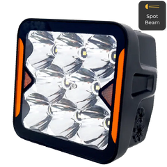 LED фара Drive-X WL SQ-110 DLX 4" SP+DRL 8L-40W OSR