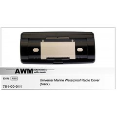 Рамка перехідна AWM 781-00-011 для установки магнітол на яхті (Black)