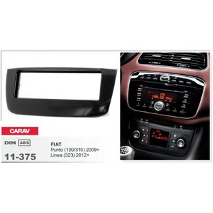 Рамка перехідна Carav 11-375 Fiat Punto 2009+ 1DIN