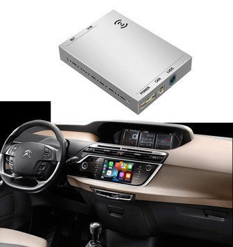Беспроводной CarPlay и AndroidAuto для Сitroen C4 Picasso / Grand C4 Picasso (2013-2018) SMEG&MRN System