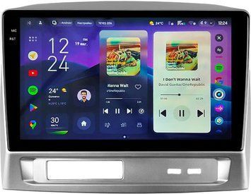 Штатная магнитола Teyes CC4 Pro 2K 12+256 Gb Geely MK 1 2006-2013 9"