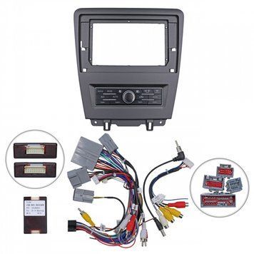 Комплект рамка+проводка QIV QBR-K 1146-68 Ford Mustang 2009-2014 (K2) 10"