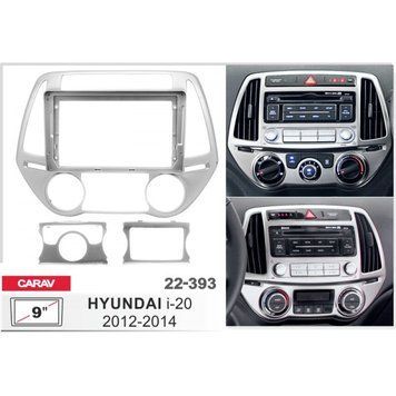 Переходная рамка Carav 22-393 Hyundai i20