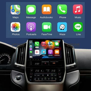 Беспроводной CarPlay и Android Auto для Toyota Land Cruiser (2016 - 2021)