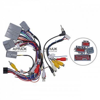 Комплект рамка+проводка QIV QBR-K 1146-68 Ford Mustang 2009-2014 (K2) 10"