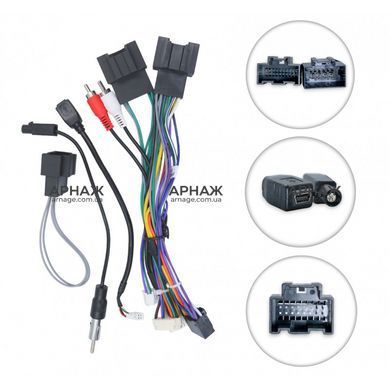 Комплект рамка+проводка QIV Buick GL8 3 2017-2020 (W3) 10"