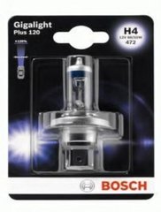 Автолампа Bosch Gigalight Plus 120% H4 60/55W 12V P43t (1987301109)