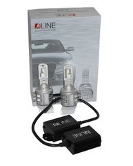 LED автолампы QLine Alpha H15W small CanBus 6000K