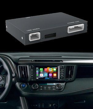 Бездротовий CarPlay та Android Auto для Toyota Rav 4 (2014 - 2018 Touch2 / Entune 2.0 System.