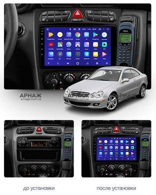 Штатная магнитола Teyes CC3 4GB+64GB 4G+WiFi Mercedes C/CLK W203 W209 (2000-2005)
