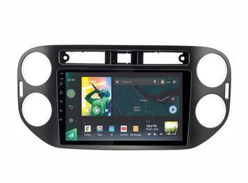 Штатная магнитола Sigma X9464 4+64 Gb Volkswagen Tiguan 1 NF 2006-2017 (A) black 9"