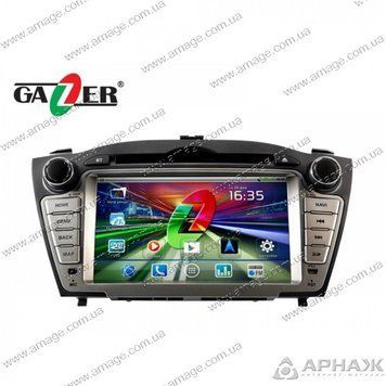 Штатна магнітола Gazer CM172-EL Hyundai IX 35