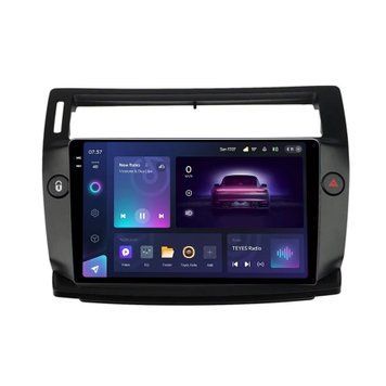 Штатная магнитола Teyes CC3 2K 4+64 Gb Citroen C4 LA LC C-Triomphe C-Quatre 2004-2014 Black 9"