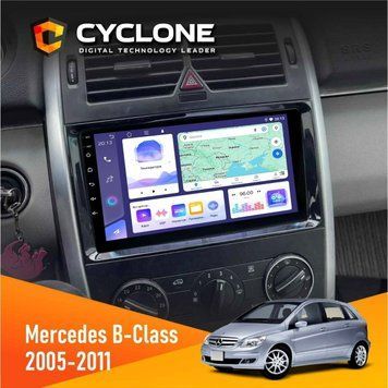 Штатна магнітола CYCLONE Mercedes-Benz B-Class (W245) 2005-2011 AMP C9-011 4/64. DSP