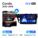 Штатна магнітола Teyes CC3 6+128 Gb 360° Toyota Corolla 11 2012-2016 (A) 10"