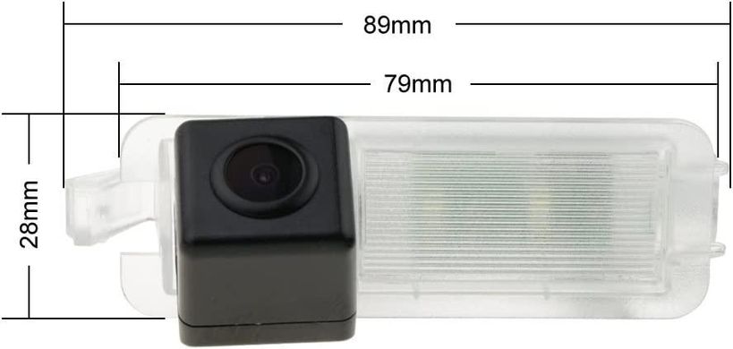 Камера заднего вида Falcon HS8411-XCCD Jeep Compass