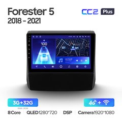 Штатная магнитола Teyes CC2L-PLUS 2+32 Gb Subaru Forester 5 2018-2021