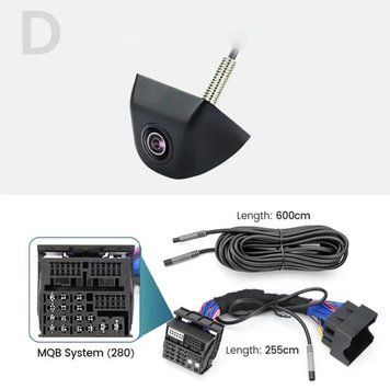 Камера задня GreenYi AHD MQB-818 Audi A3 A5 Q5 A7 B8/VW Passat Golf Tiguan Jetta Skoda Bora