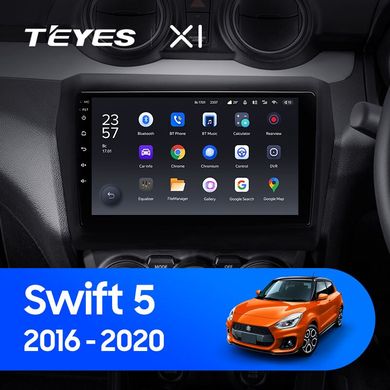 Штатна магнітола Teyes X1 2+32Gb Suzuki Swift 5 2016-2020 9"
