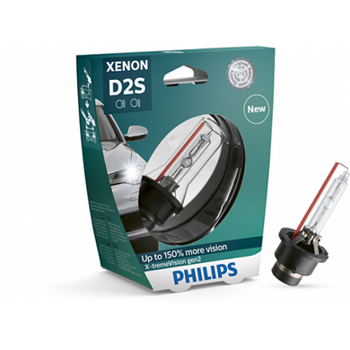 Ксеноновая лампа Philips 85122XV2S1 D2S 85V 35W P32d-2 X-tremeVision gen2 +150%