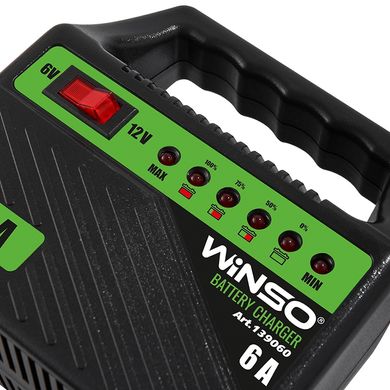 Зарядное устройство Winso 139060 6/12V 6A