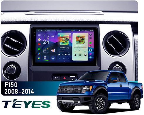 Штатная магнитола Teyes CC4 2K 6+64 Gb Ford F150 P415 Raptor 2008-2014 (F2) 9" (L2)