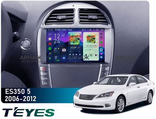 Штатная магнитола Teyes CC4 Pro 2K 8+128 Gb Lexus ES350 5 V XV40 2006-2012 (C) 9" (L1)