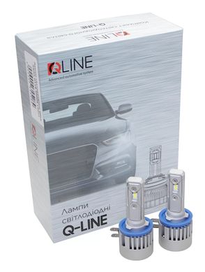 LED автолампы QLine Alpha H11B 6000K