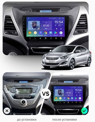 Штатна магнітола AMS T910 3+32 Gb Hyundai Elantra 5 JK GD MD UD 2010-2016