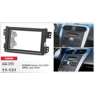 Рамка перехідна Carav 11-131 Opel Agila / Suzuki Splash 2din