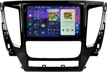 Штатная магнитола Teyes CC4 Pro 2K 8+128 Gb Mitsubishi Pajero Sport 3 2016-2018 9"