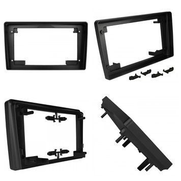 Teyes Перехідна рамка під Opel Zafira B 2005-2014 For Opel Astra H (F2) 2004-2014 Ver.2 black (кріплення під болти) 9"