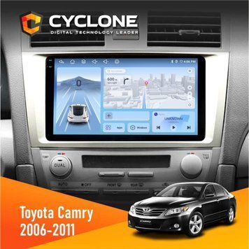 Штатна магнітола CYCLONE Toyota Camry 40 2006-2011 C9-012 4/64 DSP 4G