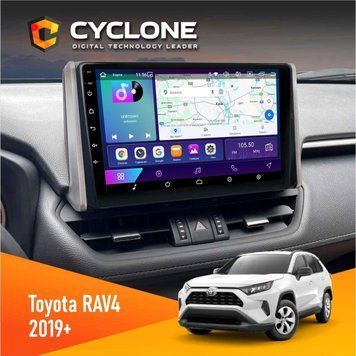Штатна магнітола CYCLONE Toyota RAV4 2019+ C10-002 2/32. 4G. 2k