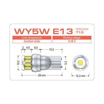 Led автолампы AMS EXTREME WY5W E13 T10 5500K