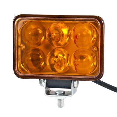 LED фара Белавто BOL0603LA EPISTAR Amber LED (6*3w)