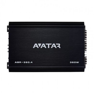 Підсилювач автомобільний Avatar ABR-360.4 black