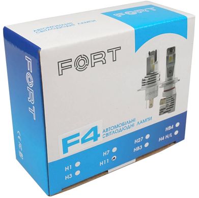 Светодиодные автолампы Fort F4 H11 CSP