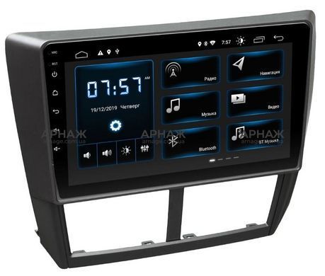 Штатна магнітола Incar XTA-5010 Subaru Forester 2008-2012. Impreza 2007-2012 Android 10 9 "+ Navi