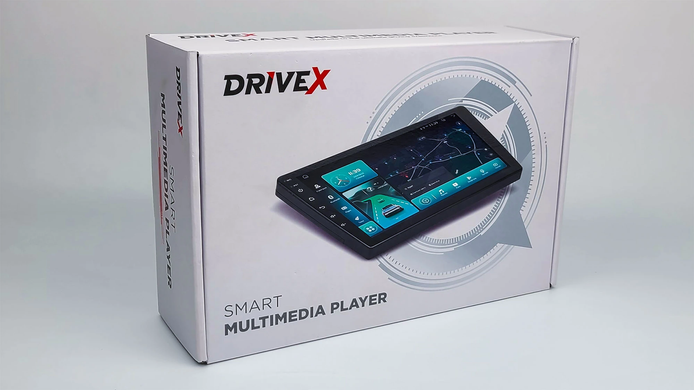 Автомагнитола Drive-X UA-21 7" 2+32 Android 12 QLED CarPlay DSP