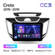 Штатная магнитола Teyes CC3 4GB+64GB 4G+WiFi Hyundai Creta (2015-2019)