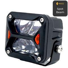 LED фара Drive-X WL SQ-107 DLX 3" FL+DRL 4L-20W OSR