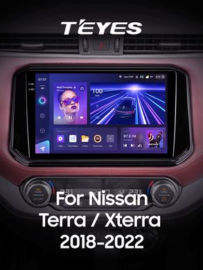 Штатна магнітола Teyes CC3 2K 6+128 Gb 360° Nissan Terra Xterra 2018-2022 9" (L1)