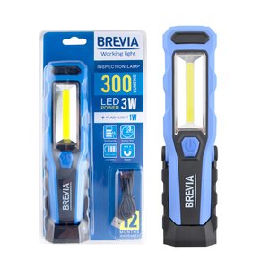 Фонар інспекційний Brevia 11320 LED 8SMD+1W LED 300lm