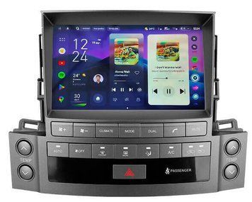 Штатная магнитола Teyes CC4 2K 8+128 Gb Lexus LX570 J200 3 lll 2007-2015 (B) 9" (L3)