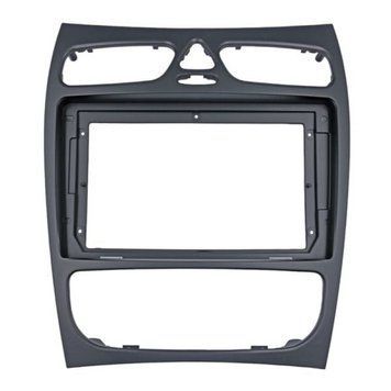 Комплект рамка+проводка QIV Mercedes Benz CLK Class C209 A209 2002-2005 (F1) (W2) 9"