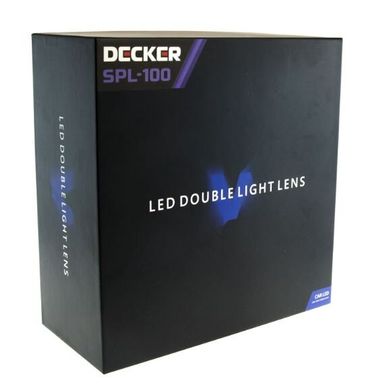 Світлодіодна лінза DECKER SPL-100 3 "6000K 50W