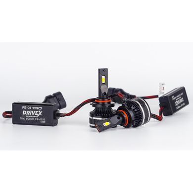 Led автолампи DriveX FE-01 PRO HB3/9005 58W CAN 9-32V 6K