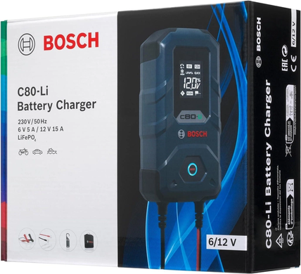 Зарядное устройство для АКБ Bosch C80-LI 6/12V 15A (0189921080)